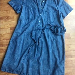 Dress chambray denim